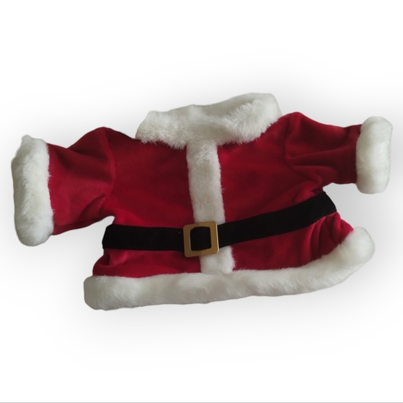 Vintage Build A Bear Santa Claus Christmas 3pc Outfit - Picture 3 of 4